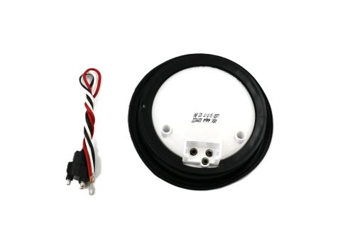 VEHICLE SAFETY MFG LED 4\" RED 10 DIODE S/T/T W/ G