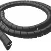 HALDEX SPIRAL WRAP BLACK 1in OD 16 FEET/BOX ($/BOX)