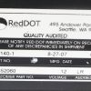 RED DOT HEATER UNIT 12V REVISION C
