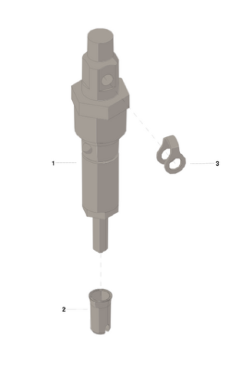 KOMATSU INJECTOR FOR BOSCH MECH FUEL SYS. - N.C 8.3L C ENGINE