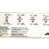 JLG DECAL CONTROL PANEL