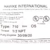 HAWKE INTERNATIONAL ELECTRICAL CABLE GLAND 1/2in NPT