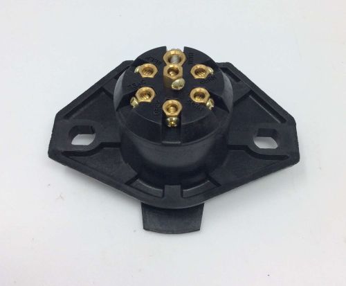 POLLAK 7-WAY CONNECTOR SOCKET