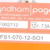 WYNDHAM PAGE SOLENOID BUTTERFLY VALVE-ENGINE EMERGENCY SHUTDOWN