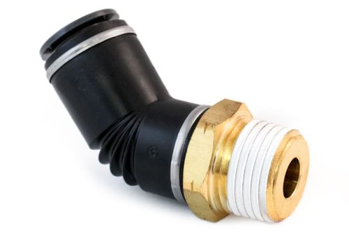 HALDEX MIDLAND FITTING ELBOW MALE 45° SWL 5/32T 1/8P PUSH COMP