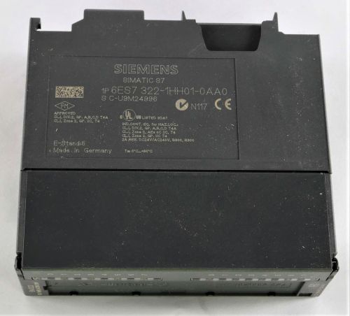 SIEMENS PROGRAMMABLE LOGIC CONTROLLER S7/322