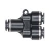 PARKER FITTING UNION Y 1/4T DOT PUSH COMP