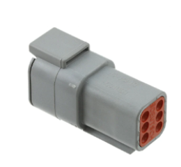 ELECTRICAL CONNECTOR 6 PIN DEUTSCH