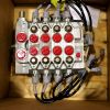 PARKER HYDRAULIC VALVE ASSEMBLY 4 SECTION 12 VDC