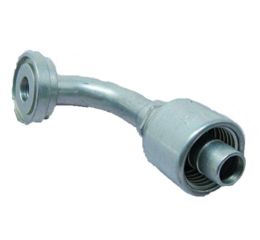 ELBOW FITTING 90DEG 3/4 HOSE X 1-3/4 O-RING FLANGE