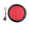 VEHICLE SAFETY MFG LED 4\" RED 10 DIODE S/T/T W/ G
