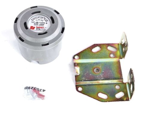 FEDERAL EVACUATOR PLUS BACK-UP ALARM 107dB Type B 12-48VDC