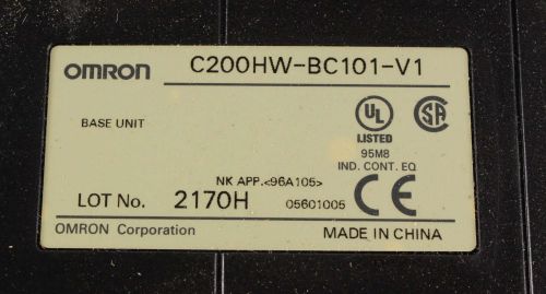 OMRON PLC BASE