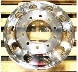 WHEEL ALUMINUM 24.5X8.25 10 HH STANDARD