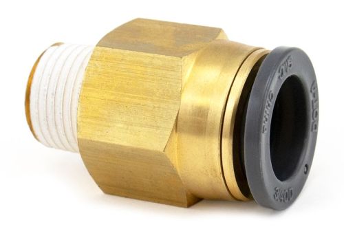 HALDEX MIDLAND FITTING CONNECTOR MALE 3/4T 1/2P DOT PUSH COMP