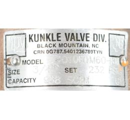 PRESSURE RELIEF VALVE