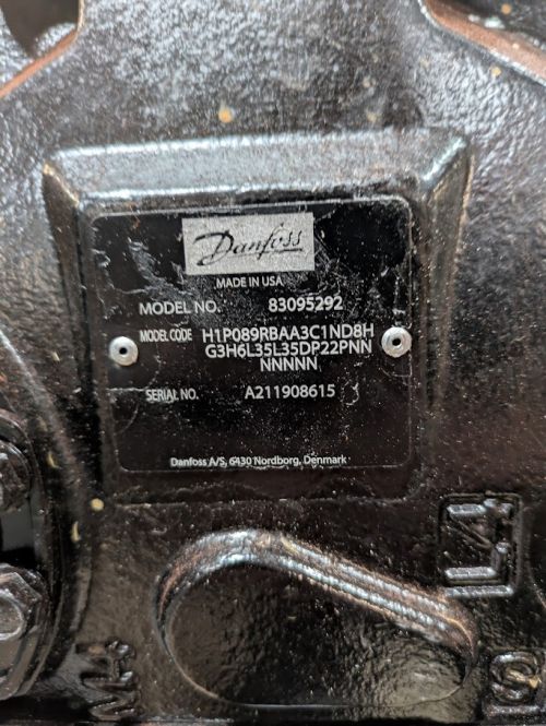 WAUSAU PUMP HYDSTC 89C R FRONT