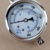 ATLAS COPCO GAUGE 0-300 PSI/BAR 2 1/2\"CNTR
